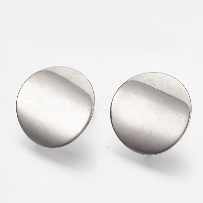 Non-Tarnish 304 Stainless Steel Stud Earring Findings X-STAS-Q231-06A-1