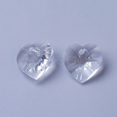 Romantic Valentines Ideas Glass Charms G030V14mm-18-1