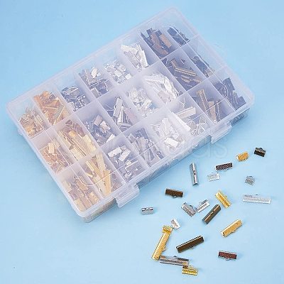 Iron Ribbon Crimp Ends IFIN-PH0022-01-1