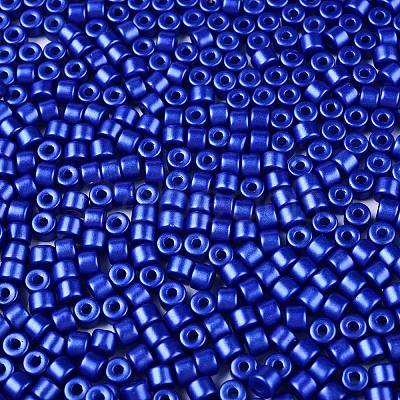 Baking Paint Pearlized Glass Seed Beads SEED-T008-03S-1