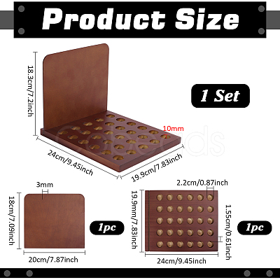 1 Set Wood Bottle Display Stands ODIS-PH0001-98-1