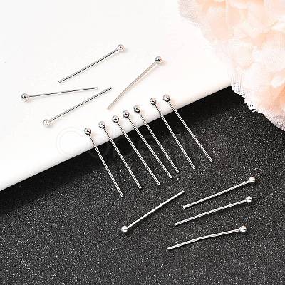 SHEGRACE Brass Ball Head Pins XGR0086P-28P-1