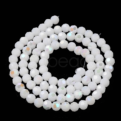 Imitation Jade Glass Beads Strands EGLA-A035-J6mm-L05-1