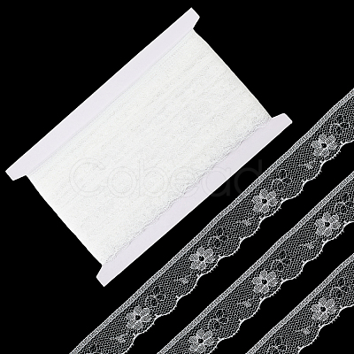 Polyester Lace Triming Ribbons OCOR-WH20050-028D-1