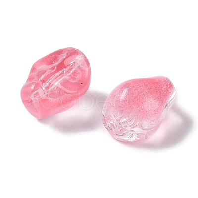 Baking Paint Glass Beads GLAA-S202-17C-1
