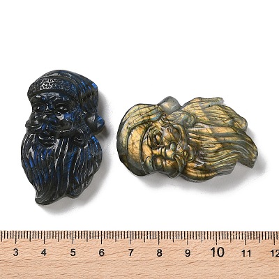 Natural Labradorite Cabochons G-I368-B02-1