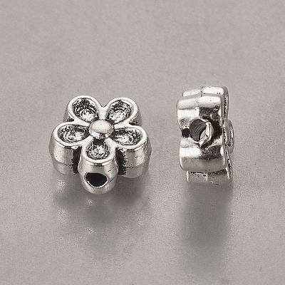 Tibetan Style Alloy 3D Flower Beads LS-LF0476Y-1