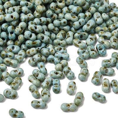 Opaque Glass Beads GL-CBA31A4-02I-1