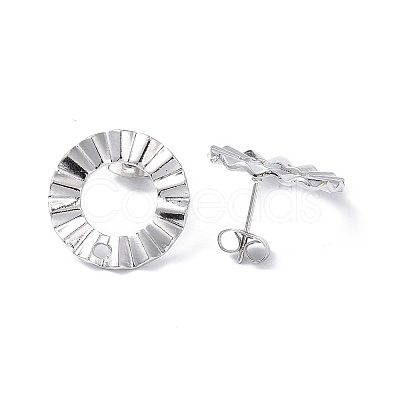 Non-Tarnish 304 Stainless Steel Stud Earring Finding LS-EJEW-I285-21P-1
