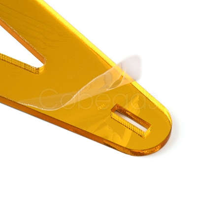 Opaque Acrylic Earring Display Stands EDIS-WH0029-17-1