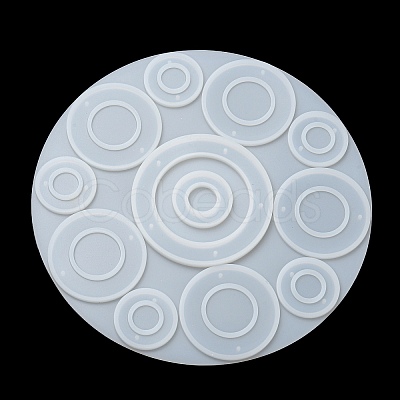 DIY Round Pendant & Link Silicone Molds LS-SIMO-H013-01-1