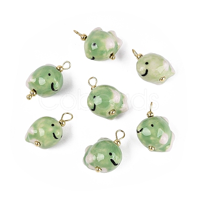 Handmade Porcelain Pendants PR-CBAC347-07C-1