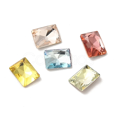 Glass Rhinestone Cabochons RGLA-P037-12B-D-1