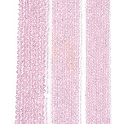 Glass Beads Strands EGLA-A044-T6mm-D10-1