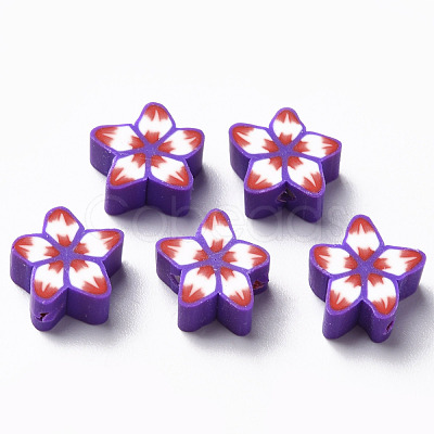 Handmade Polymer Clay Beads CLAY-N008-044J-1