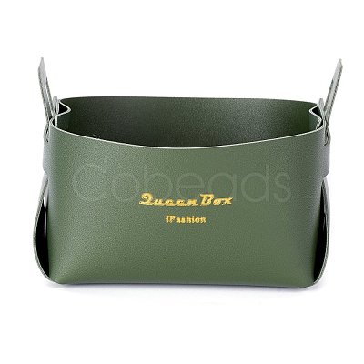 PU Leather Storage Box AJEW-K031-01B-01-1