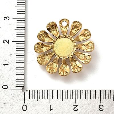 Opalite Flower Pendants STAS-R009-05G-03-1