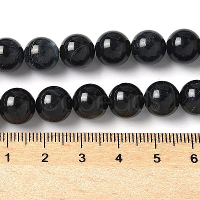 Natural Black Lip Shell Beads Strands SSHEL-C013-01D-1