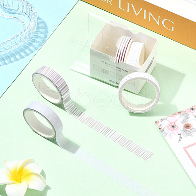 1Box Paper Decorative Adhesive Tapes DIY-SP0005-56B-1