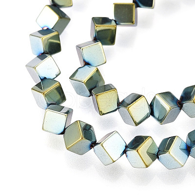 Electroplated Synthetic Non-magnetic Hematite Beads Strands G-T139-62E-1