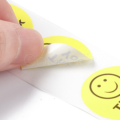Paper Thank You Gift Sticker Rolls STIC-E001-01-1