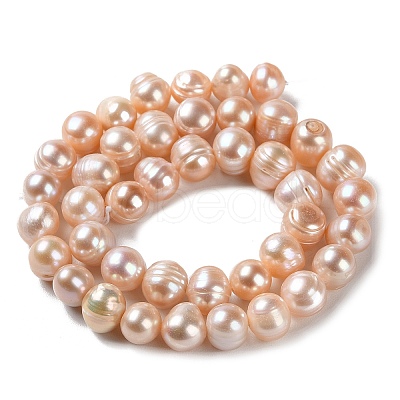 Natural Cultured Freshwater Pearl Beads Strands PEAR-E018-30-1