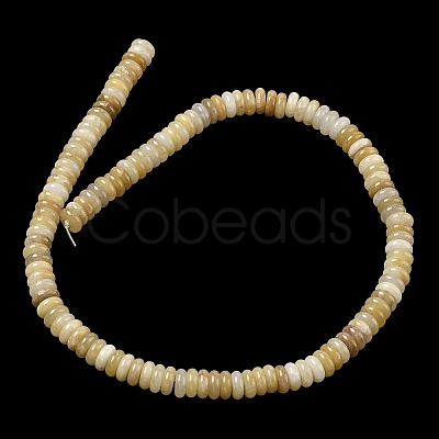 Natural Topaz Jade Beads Strands G-G329-A08-3x8mm-1