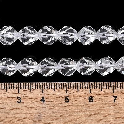 Synthetic Quartz Crystal Beads Strands G-Z119-A42-02-1