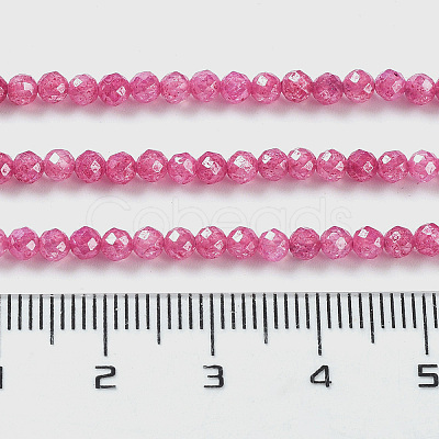 Cubic Zirconia Bead Strands ZIRC-C006-01B-01-1