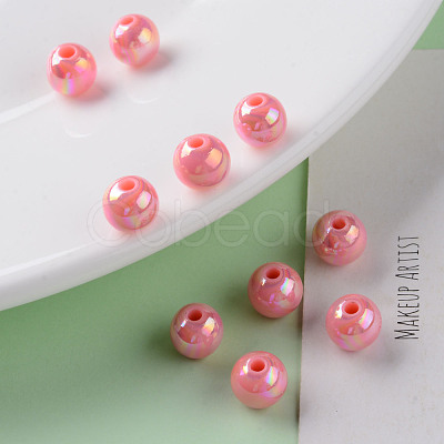 Opaque Acrylic Beads MACR-S370-D8mm-A04-1