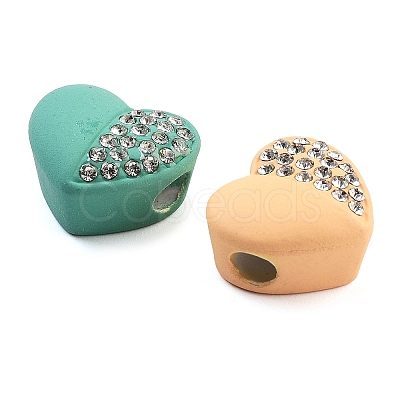 Opaque Resin European Beads RESI-M038-04-1