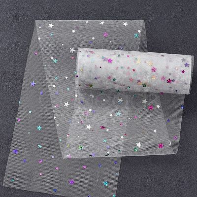 Star Sequin Deco Mesh Ribbons OCOR-P010-F12-1