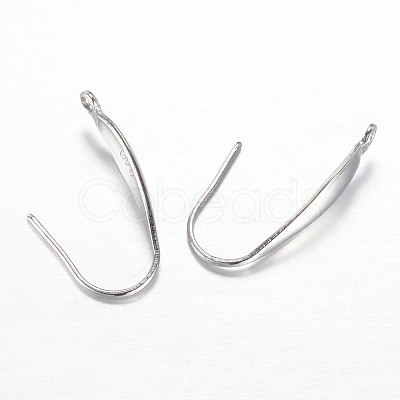 Tarnish Resistant 316 Surgical Stainless Steel Earring Hooks X-STAS-G081-64P-1