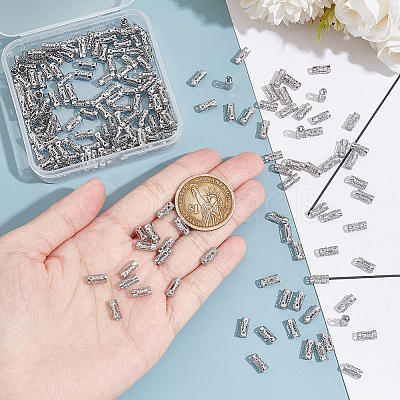 200Pcs 304 Stainless Steel Beads STAS-UN0051-79-1