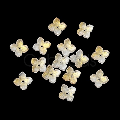 Dyed & Heated Glass Bead Caps GLAA-Z019-01D-1