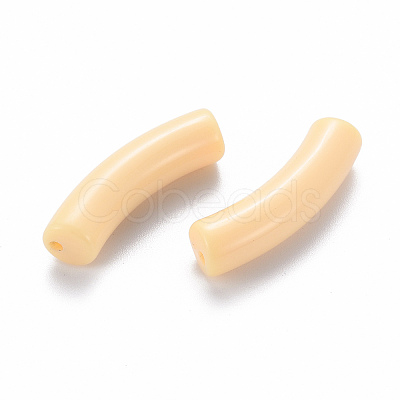 Opaque Acrylic Beads X-MACR-S372-002B-S021-1