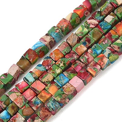 Natural Imperial Jasper Beads Strands GG-CBA6BAC-G04-05-1