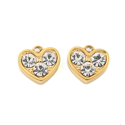 304 Stainless Steel Pendants STAS-L080-001G-03-1
