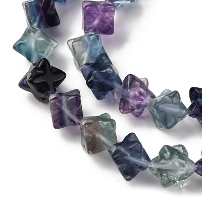 Natural Fluorite Beads Strands G-NH0063-01-1