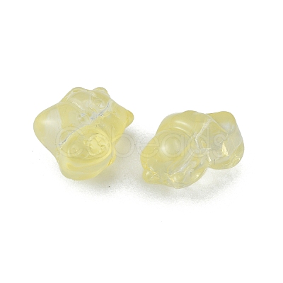 Transparent Glass Beads GLAA-TAC0015-01C-1
