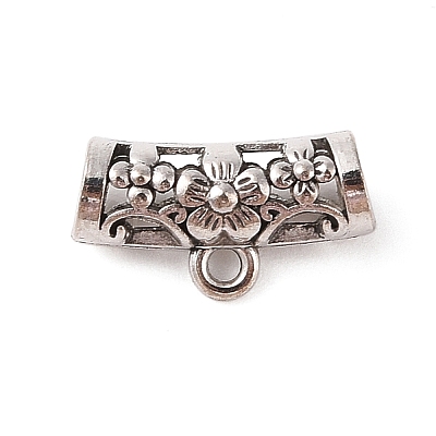 Tibetan Style Alloy Tube Beads FIND-C060-032B-AS-1