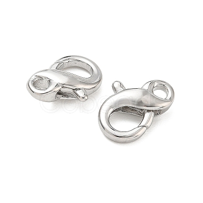SHEGRACE Brass Lobster Claw Clasps XGRQ7M430-979P-1