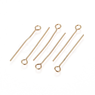 304 Stainless Steel Eye Pins STAS-L238-005G-G-1