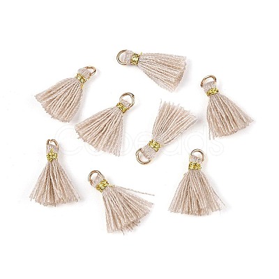 Polycotton(Polyester Cotton) Tassel Pendant Decorations FIND-S281-25-1