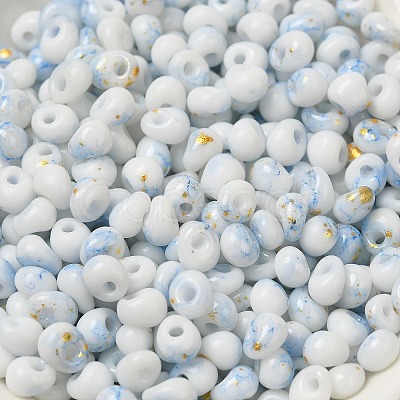 Baking Paint Glass Seed Beads SEED-F006-01A-02-1