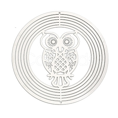 201 Stainless Steel Laser Cut Connector Charms STAS-Z116-01P-04-1