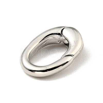 Brass Spring Gate Rings KK-G416-64P-1
