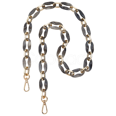Oval Resin Link Purse Chains FIND-WH20006-62D-1
