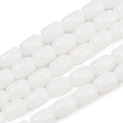 Opaque Glass Beads Strands GLAA-Z015-02-1