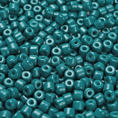 Baking Paint Pearlized Glass Seed Beads SEED-C001-04A-05-1